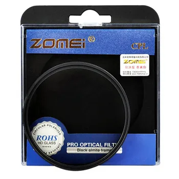 Zomei 72mm CPL Filtras CIR-PL Circular Polarizing Filter 