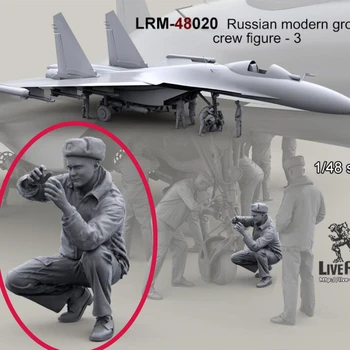 Lieto 1/48 masto šiuolaikinės rusijos karinės Žemės įgula-3 (išskyrus orlaivių) 