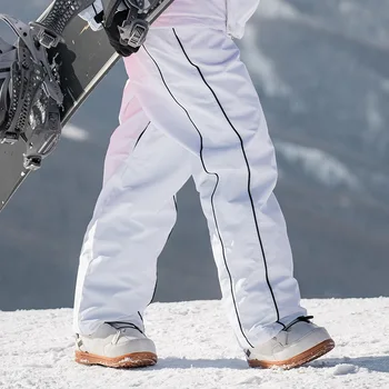 2024 Naujas Prarasti Slidinėjimo Kelnės Vyras Alpių Sporto Kelnės Žiemos Pro Vandeniui Vėjo Prakaito Ziajać Šilta Moteris Sniego Slidinėjimo Drabužius
