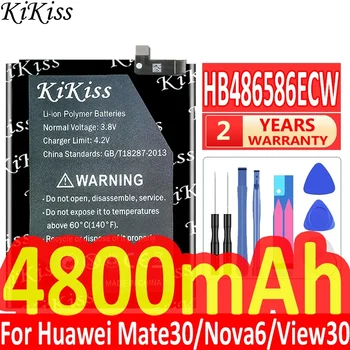 4800mAh HB486586ECW Pakeitimo Mobiliojo Telefono Baterija Huawei Mate30 Nova 6 Nova6 SE Garbę Peržiūrėti 30 V30/P40 Lite 4G JNY-L01