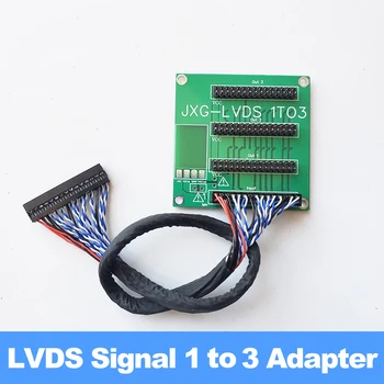 LCD LVDS vairuotojo lenta stebėti signalo 1 2 1 3 vaizdo adapteriu Stebėti TV vienu metu ekrane adapteris valdyba