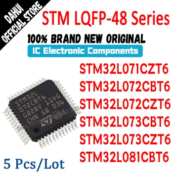 5vnt STM32L071CZT6 STM32L072CBT6 STM32L072CZT6 STM32L073CBT6 STM32L073CZT6 STM32L081CBT6 STM IC MCU Chip LQFP-48