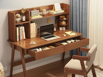 Stalas spinta integruotas stalo home office paprasta kompiuterio stalas, miegamajame studijų stalas