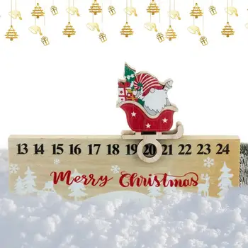 Kalėdų Kalendoriaus Atskaitos Ornamentu 24 Dienų Atgalinės Atskaitos Kalendorius Santa Claus Centerpieces 24 Dienų Atgalinės Atskaitos Kalendorius Žaislai