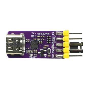 1PCS USB Serial Port Modulis 6Mbps 5V/3.3 V TTL CH343P Derinimo Deginimas Ir Atsisiųsti Tipas-C Jungiklio, o ne CH340