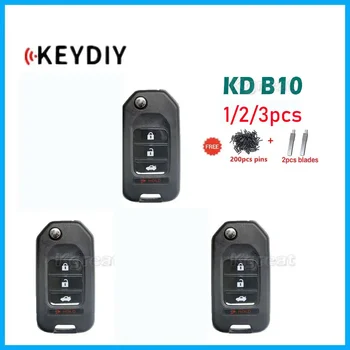 1/2/3pcs Keydiy KD B10 Universalus Nuotolinio Raktas 3/4 Mygtukus B Serijos Automobilių Nuotolinio Klavišą 
