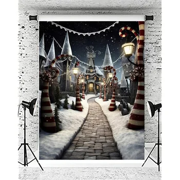 ZHISUXI Kalėdų Dieną Apdailos Fotografijos Backdrops Magija Kalėdų Išvakarės Laimingų Naujųjų Metų Creath Studija Fone Rekvizitai JD-18