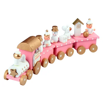 Kalėdos Traukinio Vaikams Žaislas Miniatiūriniai Kalėdų Traukinys Kalėdų Traukinys Po Medžių Darbalaukio Traukinio Rinkinį Kalėdų Traukinio Dekoracijos