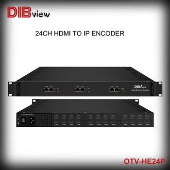 Full HD 1080p 24 Ch prie IPTV ASI MPEG4 H264 IP MPTS SPTS Kabelinė TELEVIZIJA, Skaitmeninio Vaizdo Kodavimo