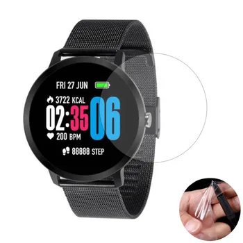 3pcs Minkštas Ultra Clear Apsauginės Plėvelės Guard Apsaugos V11 Smart Žiūrėti Smartwatch Ekranas Screen Protector Cover (Ne Stiklo)