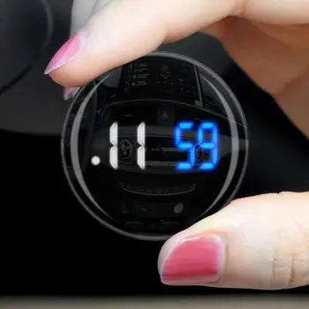 mini kuminious automobilių skaitmeninis laikrodis, Patogus Jutiklinis Kontrolės vandeniui mini elektroninis laikrodis smart fuction patvarus prietaisų skydelis laikrodis