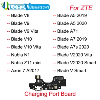 Įkrovimo lizdas Valdybos ZTE Blade V8/ V9/ V9 Vita/ V10/ V10 Vita/ Nubija N1/ Z11 mini/ Aksonas 7/ Ašmenys A5/ A71/ A7/ A7s/V2020 Smart