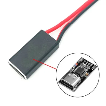 Tipas-C PD Sukelti Valdybos Modulis PD/QC Masalui Valdybos spartusis įkrovimas USB Tipas-c 12V Didelės Spartos Įkroviklio Galios Tiekimo Padidinti Modulis